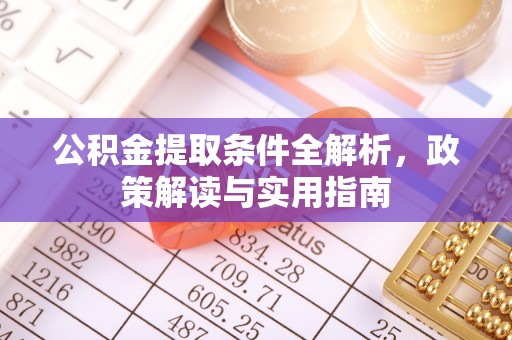 麦寮公积金提取条件全解析，政策解读与实用指南