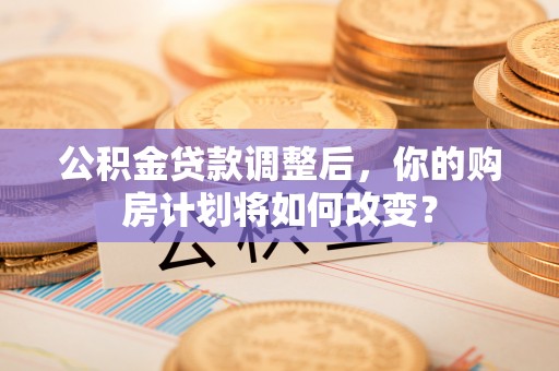 麦寮公积金贷款调整后，你的购房计划将如何改变？