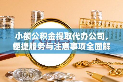 麦寮小额公积金提取代办公司，便捷服务与注意事项全面解析