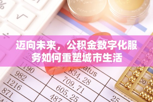 麦寮迈向未来，公积金数字化服务如何重塑城市生活