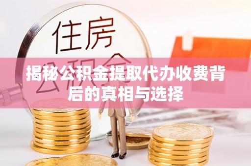 麦寮揭秘公积金提取代办收费背后的真相与选择
