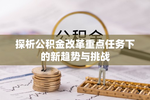 麦寮探析公积金改革重点任务下的新趋势与挑战