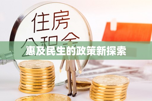 麦寮惠及民生的政策新探索