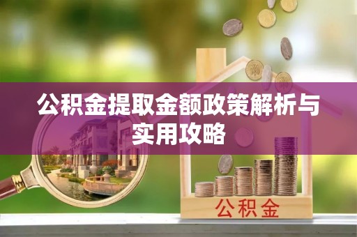 麦寮公积金提取金额政策解析与实用攻略