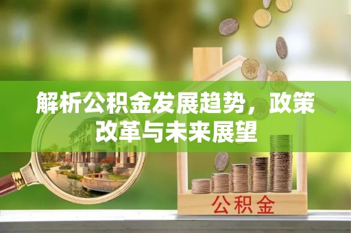 麦寮解析公积金发展趋势，政策改革与未来展望