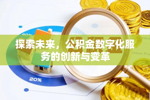 麦寮探索未来，公积金数字化服务的创新与变革