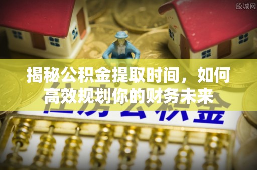 麦寮揭秘公积金提取时间，如何高效规划你的财务未来