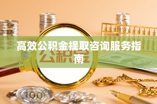麦寮高效公积金提取咨询服务指南