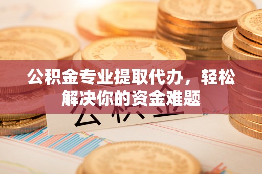 麦寮公积金专业提取代办，轻松解决你的资金难题